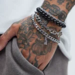 Can't Slow Down Bracelet Set - Silver