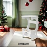 Multi-fonctional small nightstand , table for book and magazines
