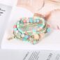 Beaded Bracelets for Women,Bohemian Stackable Style Multilayered Stretch Bracelets Friendship Jewelry Summer - Image 2