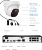REOLINK Smart 5MP 8CH Home Security Camera System, 4pcs Wired PoE IP Cameras Outdoor - Image 3