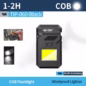 1pc SMILING SHARK Rechargeable Mini COB Light Portable Keychain Work Light Super Bright LED Flashlight for Camping Hiking Emergency - Image 3