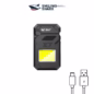 1pc SMILING SHARK Rechargeable Mini COB Light Portable Keychain Work Light Super Bright LED Flashlight for Camping Hiking Emergency - Image 2