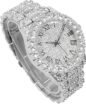 Charles Raymond Mens Big Rocks with Roman Numerals Fully Iced Out Colorful Dial Watch - ST10327 RN Single - Image 3