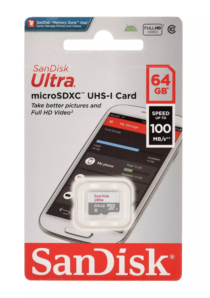 Memory Card 64GB Ultra microSDXC ( Carte Memoire)