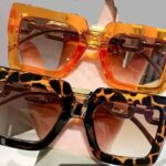 Lot de 2 lunettes tendance à grande monture