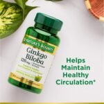 Nature's Bounty Ginkgo Biloba Capsules 120mg