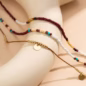 3pcs Bohemian Beaded Waist Chain Set for Women, body Chain - Image 2