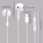 Earphones 1cs Wired In-Ear Headphones Type-C Port High-Resolution Sound Quality, with HD Microphone for Calls Immersive Bass Universal
