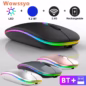 Dual Mode 5.1+2.4g Wireless Gaming Mouse, USB Rechargeable Mouse, Silent Backlight, Ergonomic, for Laptop - Image 4