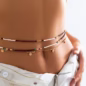 3pcs Bohemian Beaded Waist Chain Set for Women, body Chain - Image 3