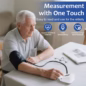 Blood Pressure Monitor | Large LCD Display, One-Touch Operation, Voice Broadcast, Heart Rate Detection - Image 3